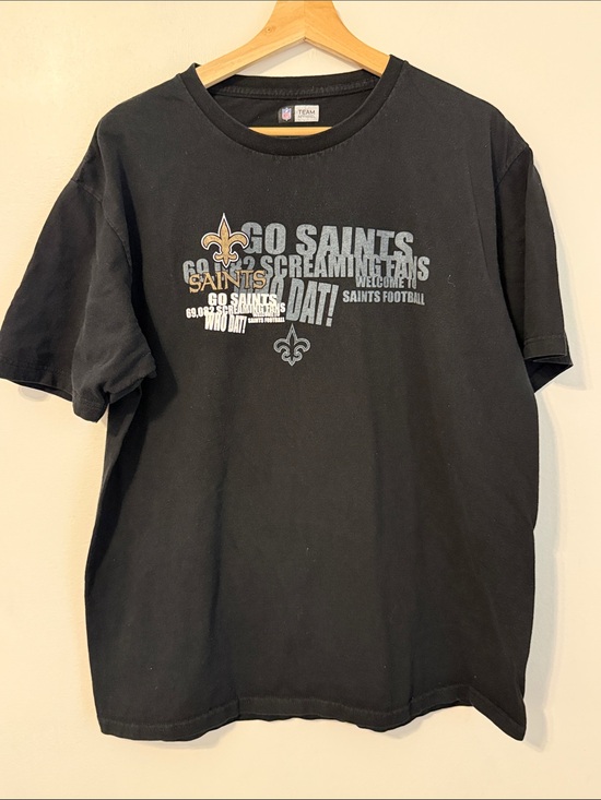 NFL Other - NFL New Orleans Saints Black Graphic Tshirt